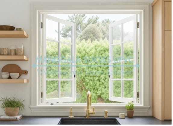 Jendela Swing UPVC